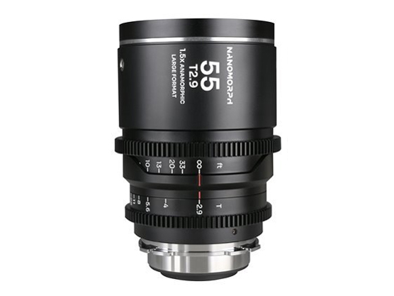 LAOWA Nanomorph 55mm T2.9 1.5x LF Silver
