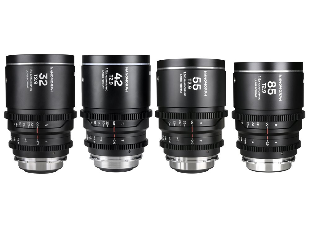 LAOWA Nanomorph Prime 4-lens Bundle (32mm・42mm・55mm・85mm) Silver