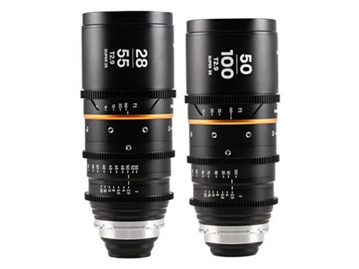 LAOWA Nanomorph Zoom 1.5X S35 2Lens Bundle (28-55mm・50-100mm) Amber