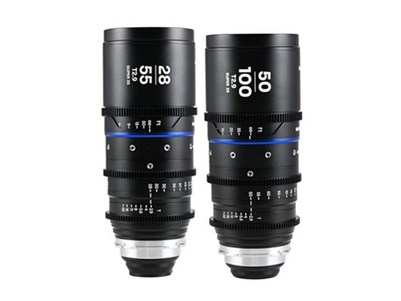 LAOWA Nanomorph Zoom 1.5X S35 2Lens Bundle (28-55mm・50-100mm) Blue