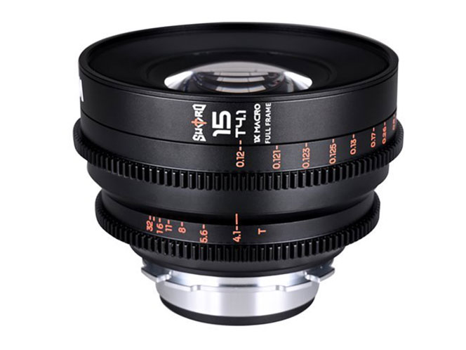 LAOWA Sword 15mm T4.1 1x Macro Cine