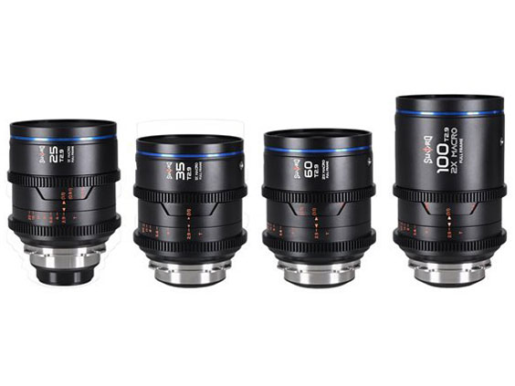 LAOWA Sword 4 Lens Bundle (25mm・35mm・60mm・100mm)