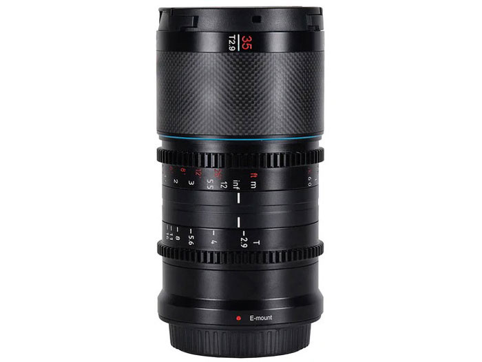 Saturn 35mm T2.9 1.6X フルフレームカーボンファイバーアナモルフィックレンズ ブルーフレア Saturn_E35B-JP [ソニーE用]