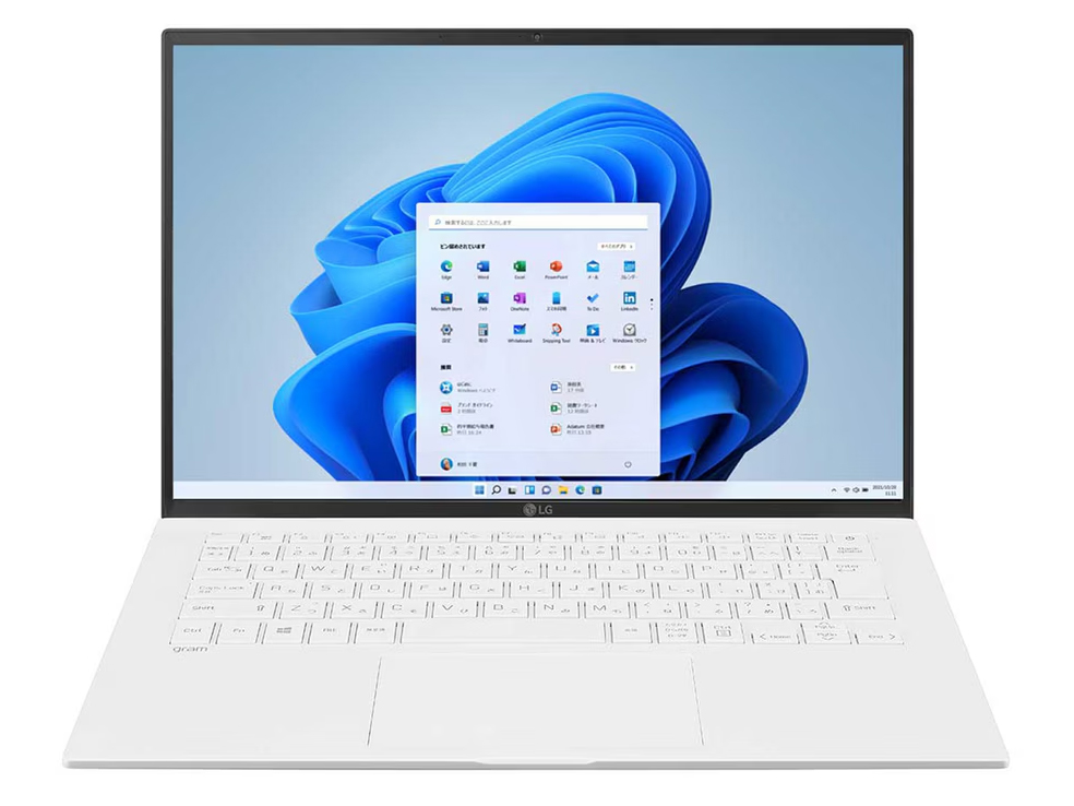 LG gram 14Z90RU-GA53J [スノーホワイト]