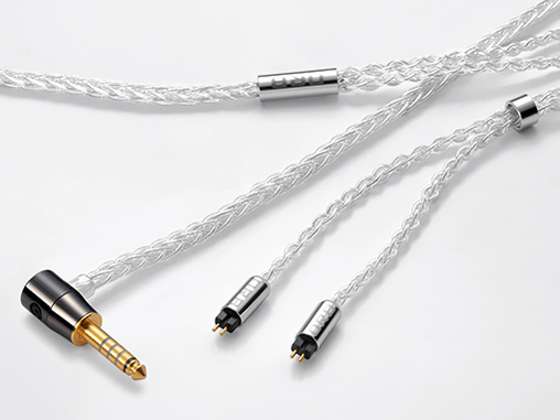 Celestial force C8 Custom IEM 2pin 4.4φL 4.4mmバランス(5極)⇔2ピン [1.2m]