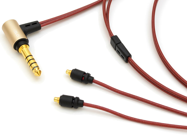 iect_08_bl4mr 4.4mmバランス(5極)⇔MMCX [1.2m]