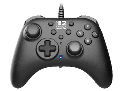 ホリパッド TURBO for Nintendo Switch 2・Windows PC NSX-005 [ブラック]