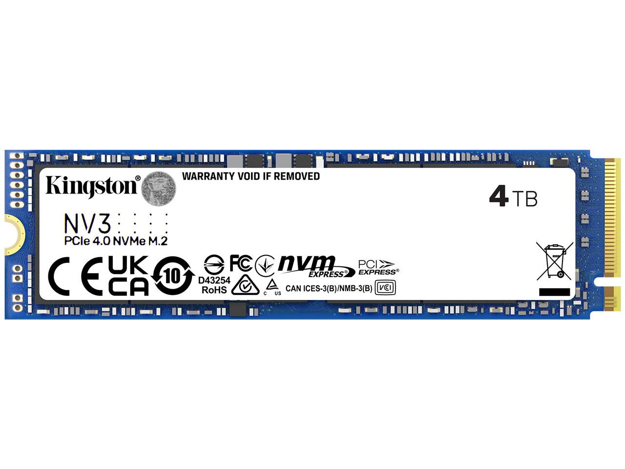 NV3 PCIe 4.0 NVMe SSD SNV3S/4000G