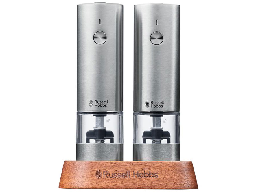 充電式ミル ソルト&ペッパーミニ(2本セット) 7942JP [シルバー]