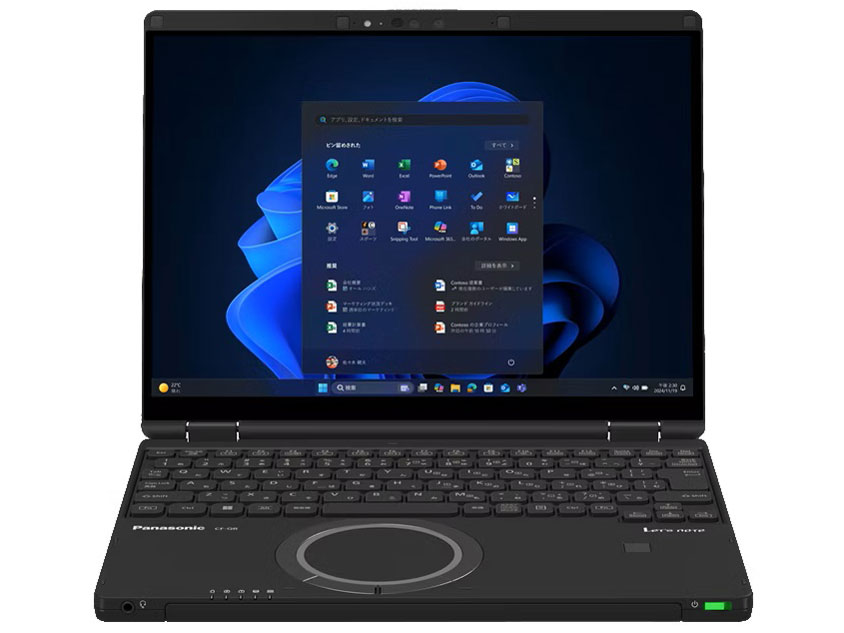 Let's note QR4 CF-QR4KDNCR [ブラック]