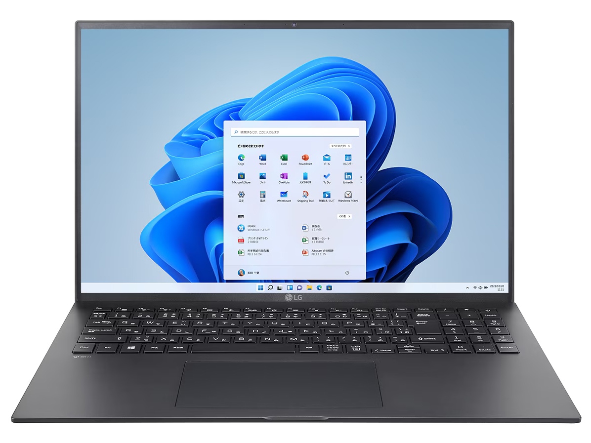 LG gram 16Z90RU-GA55J [オブシディアンブラック]
