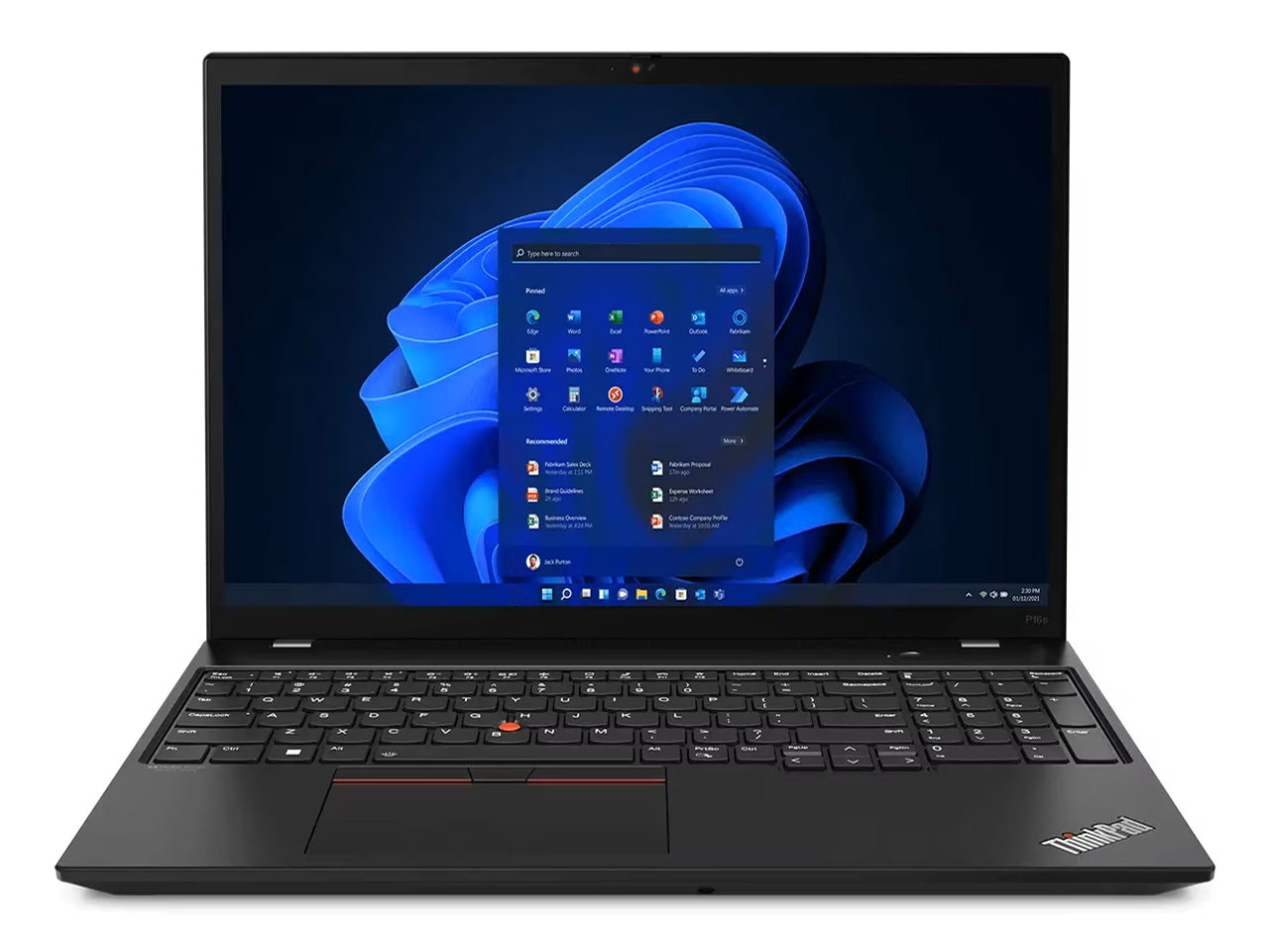 ThinkPad P16s Gen 2 AMD 21KA0006JP [ブラック]