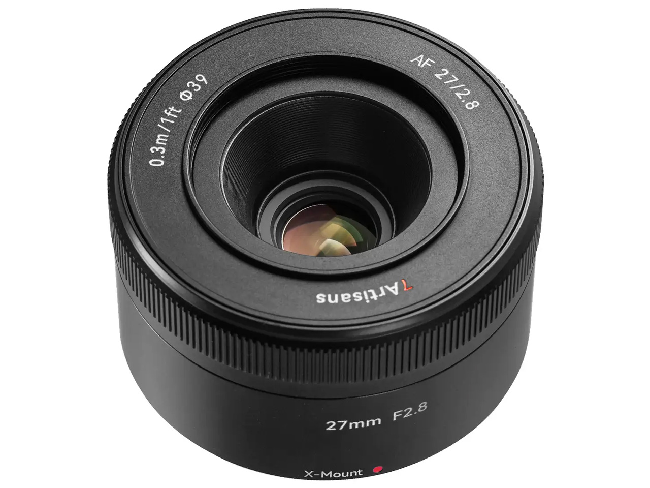 7Artisans 27mm F2.8 AF APS-C 2728XB-AF ブラック [フジフイルム用]