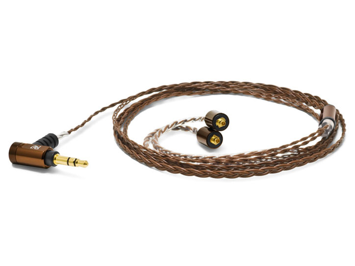 Re：cord Palette 6 MX-A ミニプラグ⇔MMCX [Mocha Brown 1.2m]
