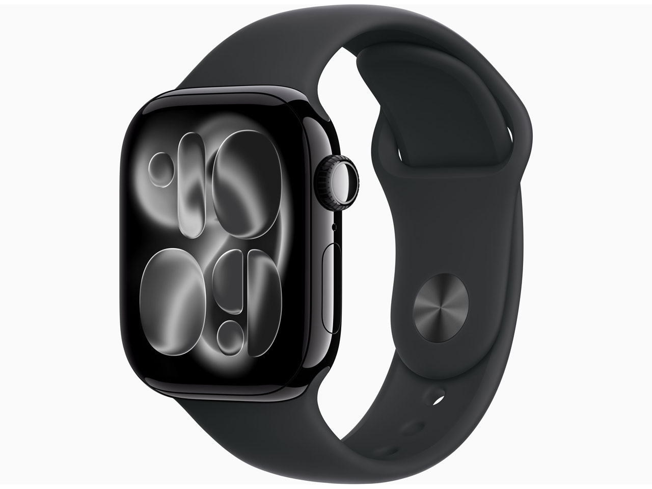 Apple Watch Series 11 GPSモデル 42mm MEQT4J/A [ジェットブラック・ブラックスポーツバンド S/M]