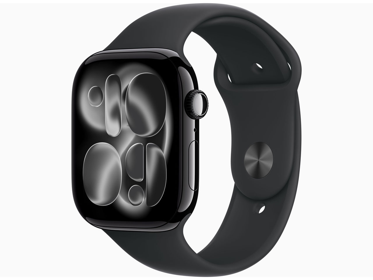 Apple Watch Series 11 GPSモデル 46mm MEUW4J/A [ジェットブラック・ブラックスポーツバンド S/M]