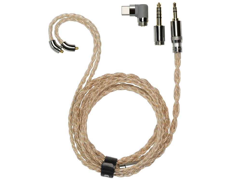 LC-RE Pro 2025 FIO-LCRE-PRO2025 ミニプラグ/4.4mmバランス(5極)/USB Type-C⇔MMCX [1.2m]