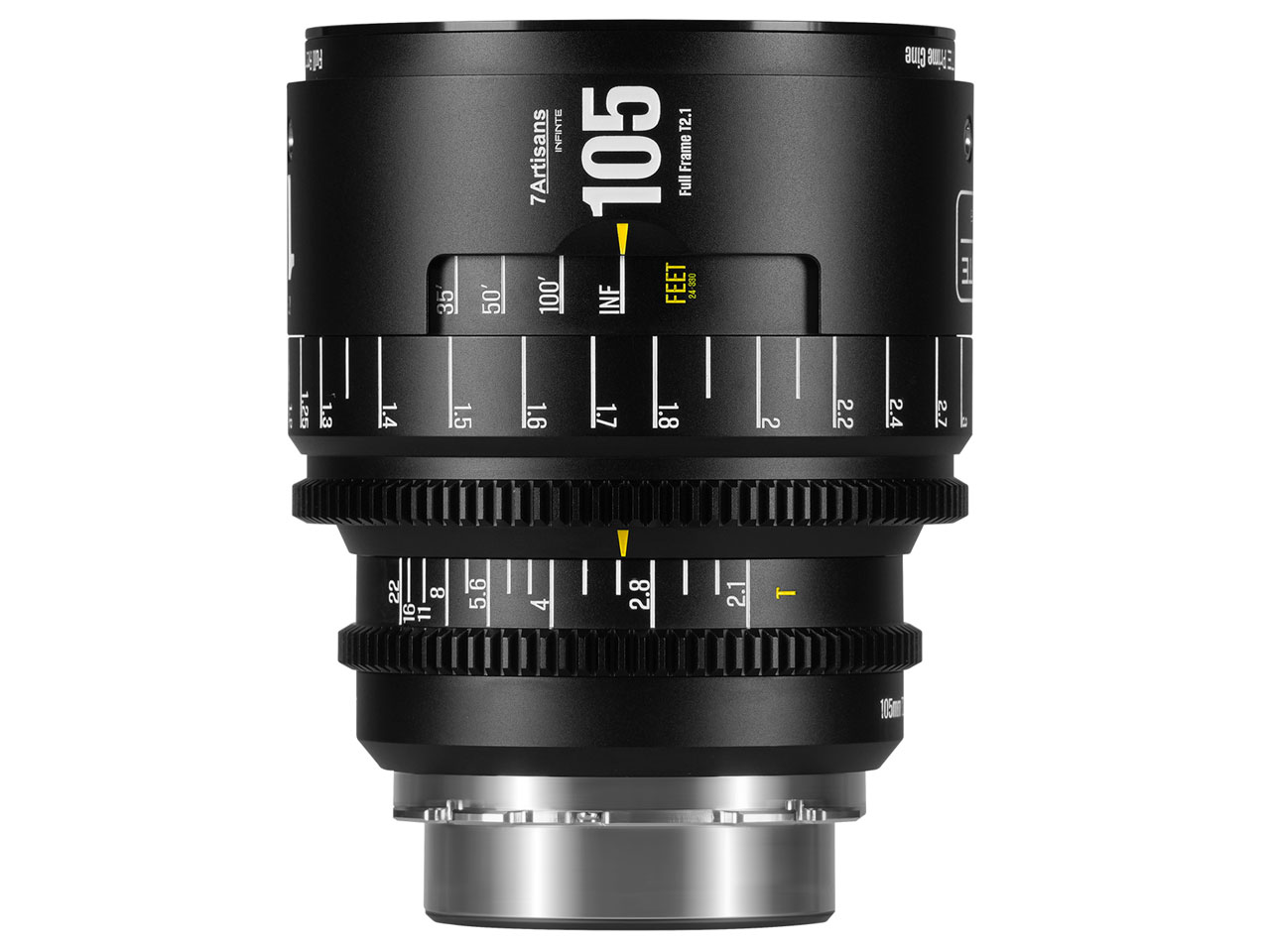 7Artisans INFINITE 105mm T2.1 7A-IN105T21-L-B ブラック [PLマウント用]