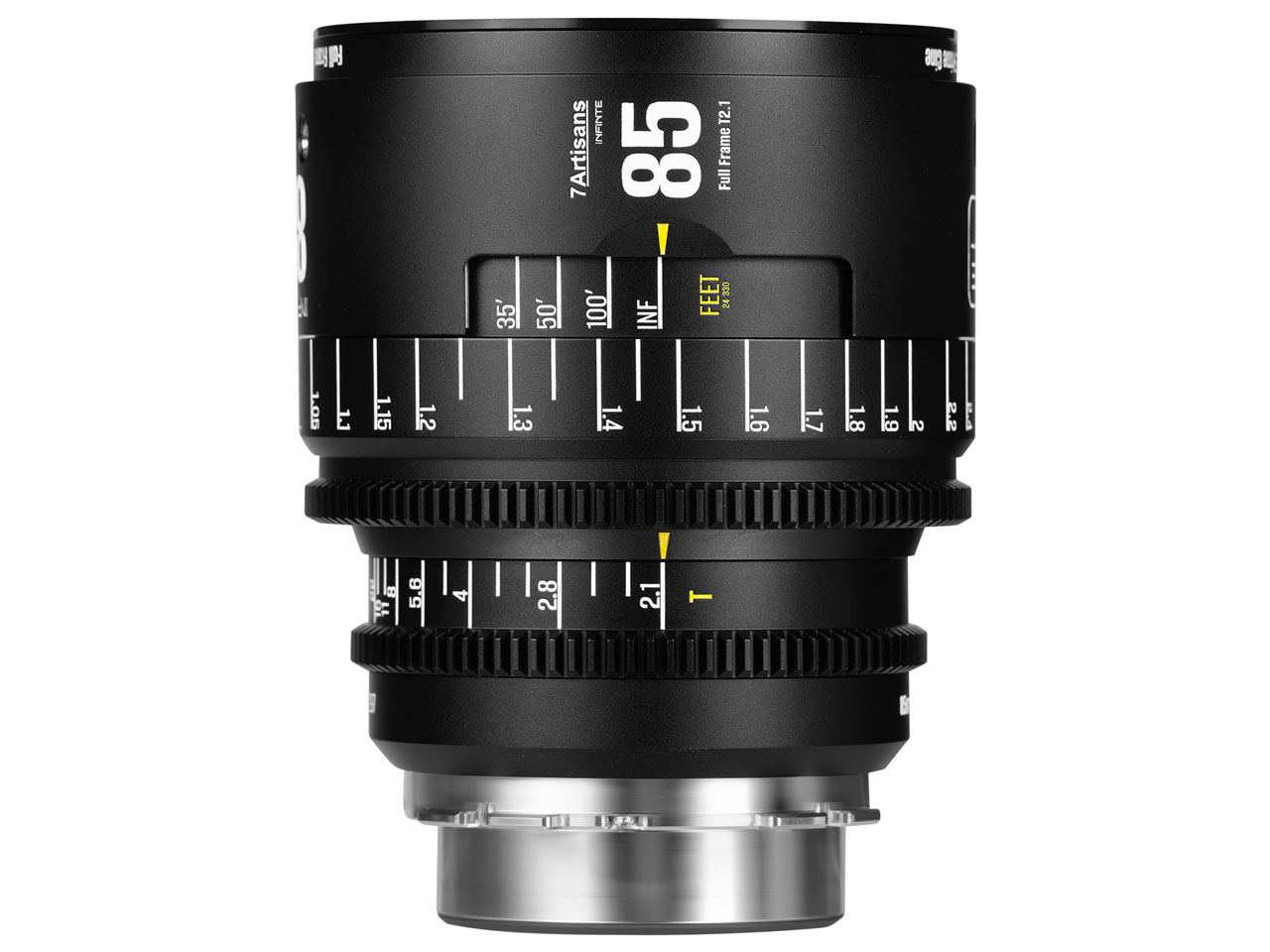 7Artisans INFINITE 85mm T2.1 7A-IN85T21-L-B ブラック [PLマウント用]