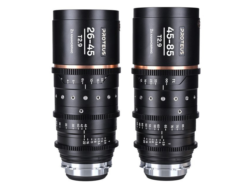 LAOWA Proteus Zoom 2X Anamorphic 2-Lens Bundle (26-45mm・45-85mm) Amber
