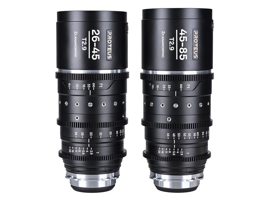LAOWA Proteus Zoom 2X Anamorphic 2-Lens Bundle (26-45mm・45-85mm) Silver