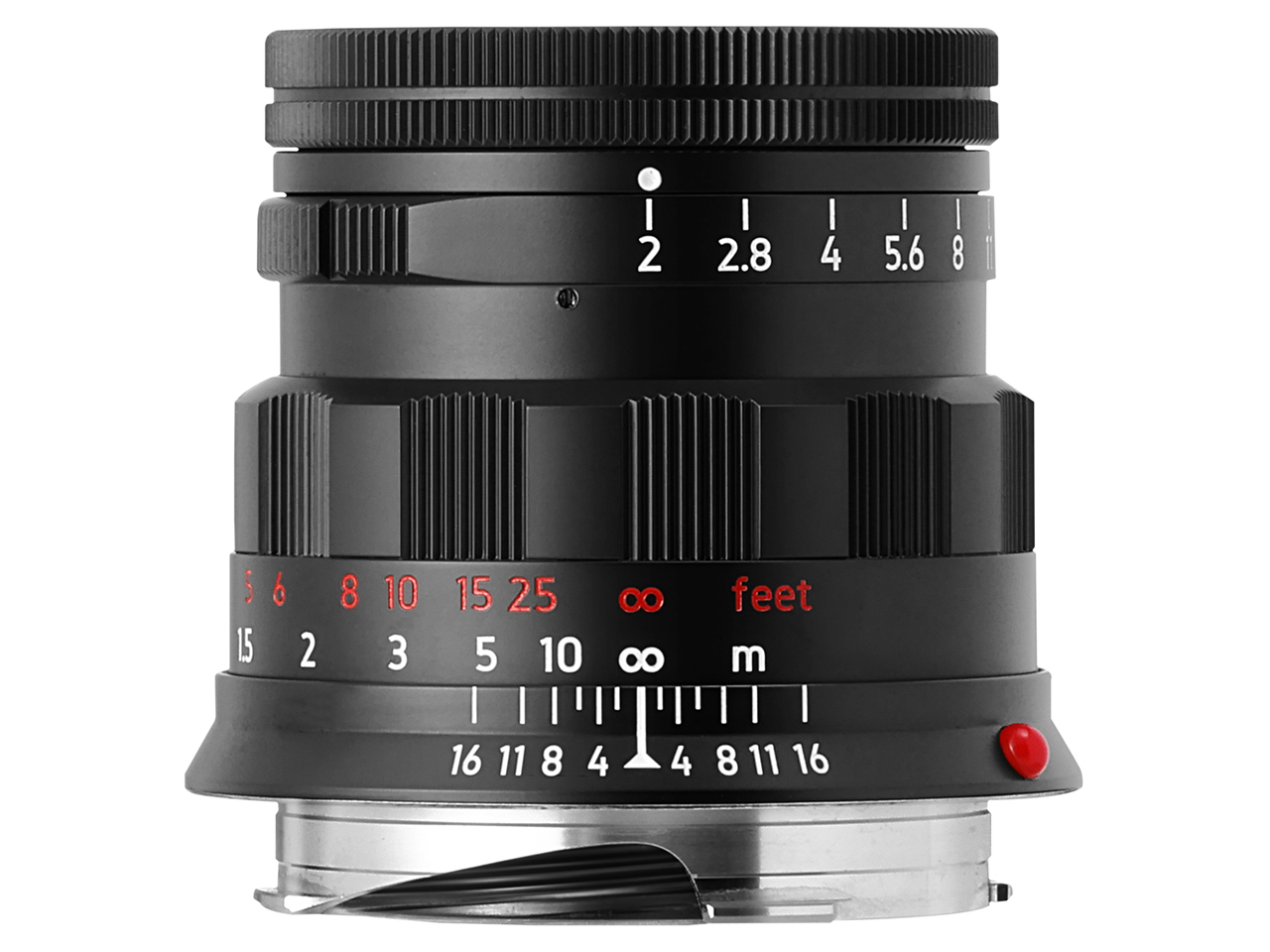 M 50mm f/2 Rigid LLL-50M R-R (B) [ブラックペイント]