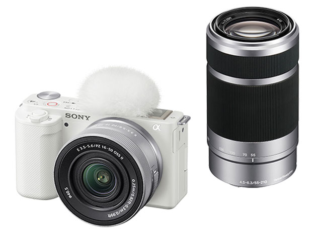 VLOGCAM ZV-E10X ダブルズームレンズキット [ホワイト]