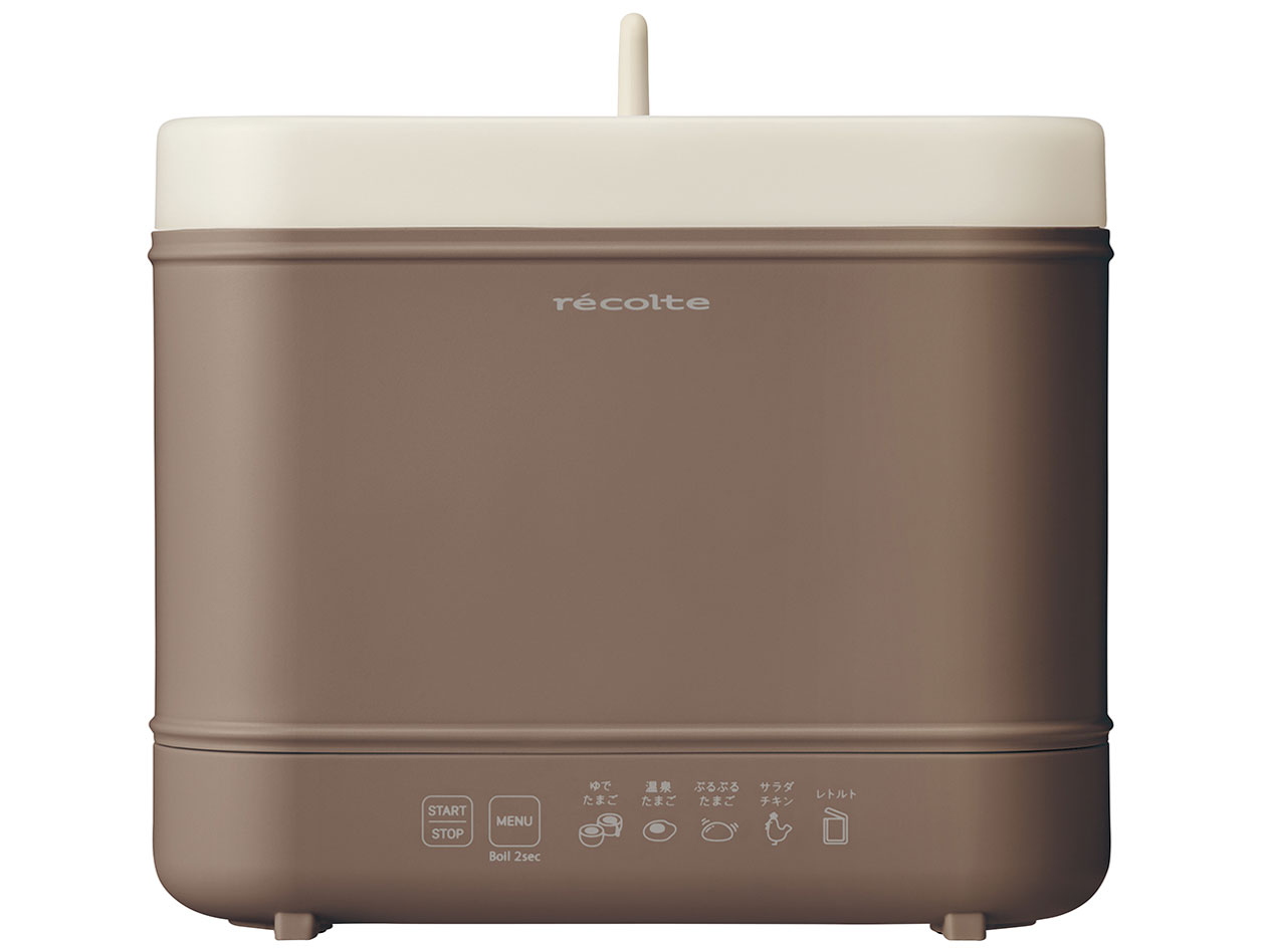 Egg & Boil Cooker REB-1(BR) [モカブラウン]