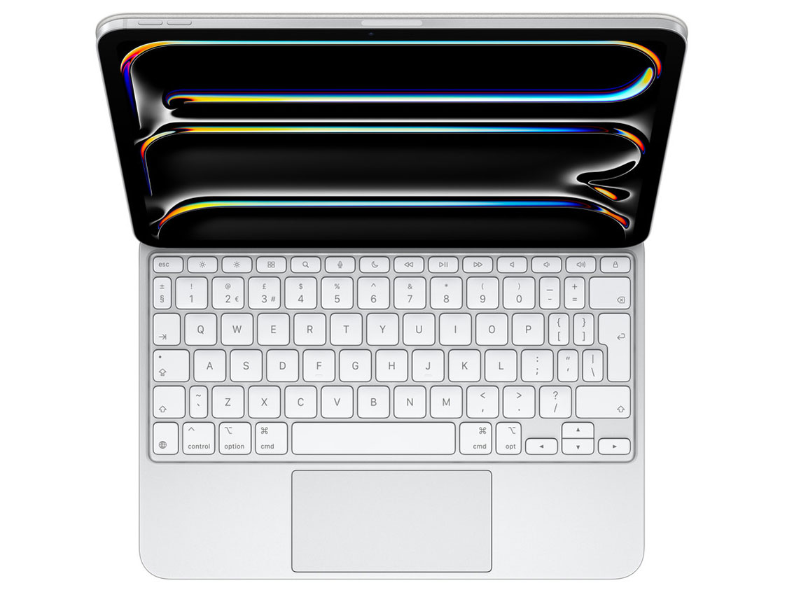 11インチiPad Pro(M4)用 Magic Keyboard 英語(UK) MWR03BX/A [ホワイト]
