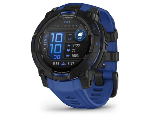 Instinct 3 AMOLED 45mm 010-02936-33 [Black/Bolt Blue]