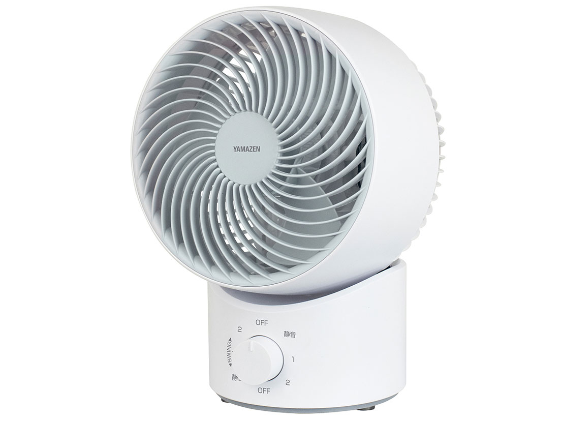 洗えるサーキュレーター YAS-BFKW15(WH) [ホワイトグレー]