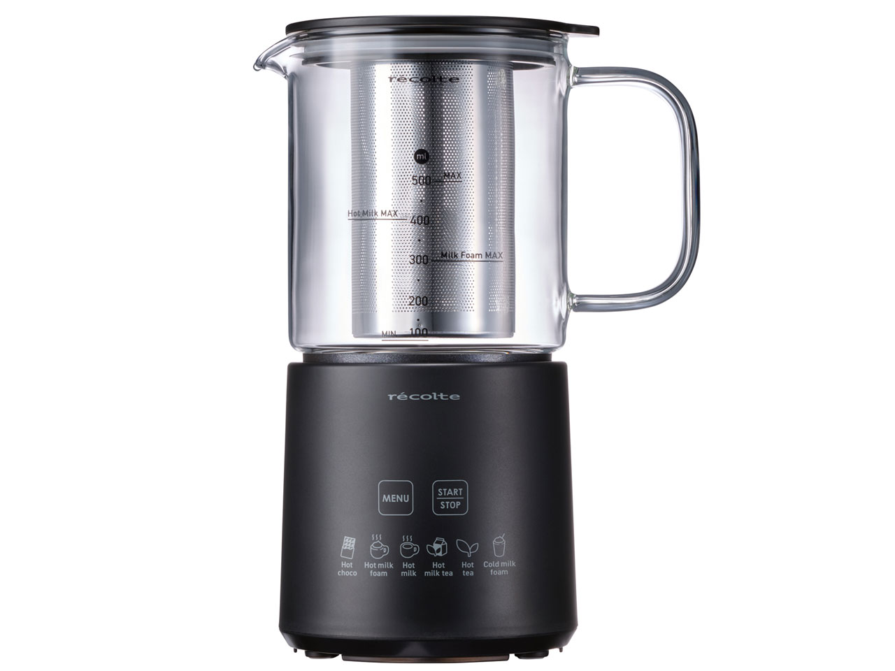 ホットチョコ&ミルクフォーマー RMT-3(BK) [ナチュラルブラック]