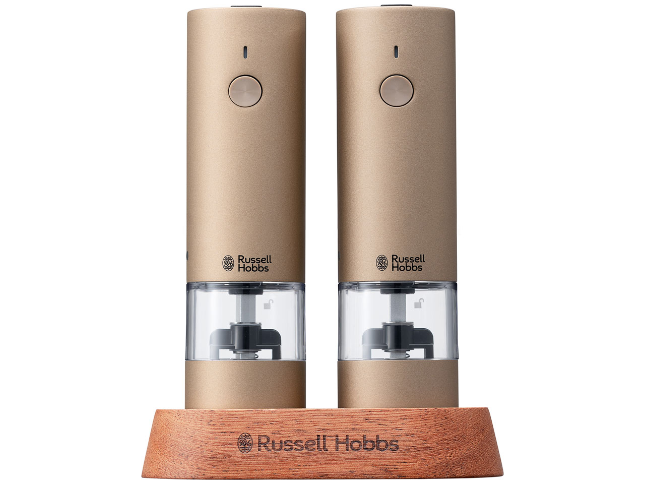 充電式ミル ソルト&ペッパーミニ(2本セット) 7942JP-BG [ブラウンゴールド]