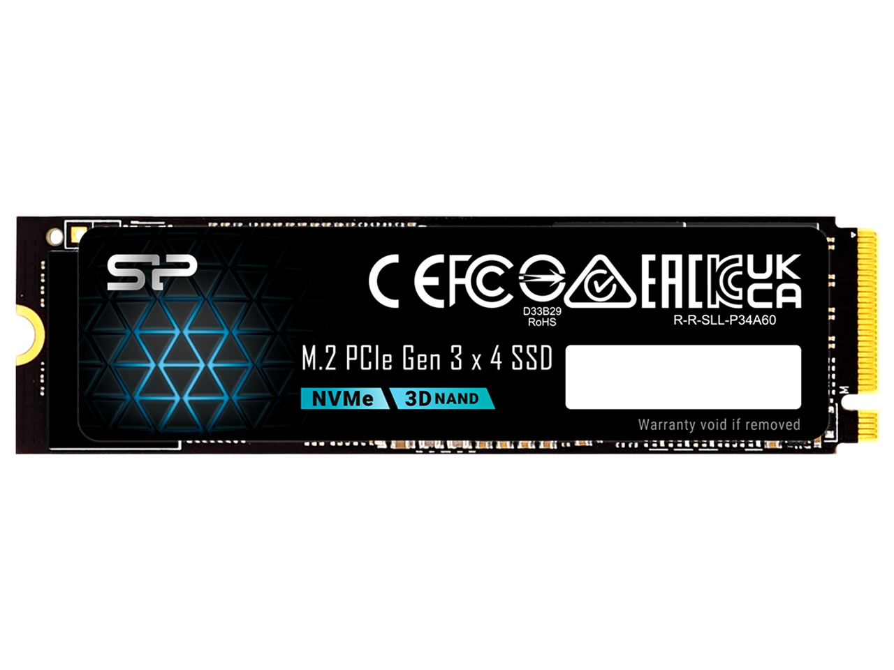 PCIe Gen3x4 P34A60 SP128GBP34A60M28