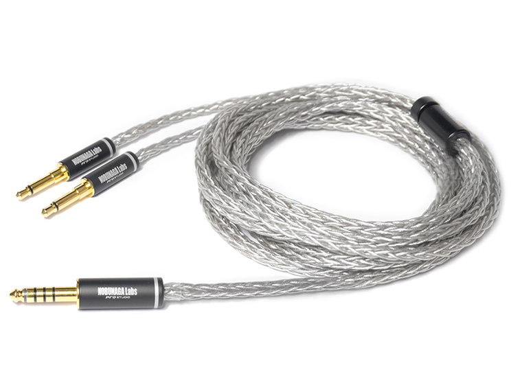 福音 極 NLV-FKI-KWM 4.4mmバランス(5極)⇔モノ・ミニプラグ [1.8m]