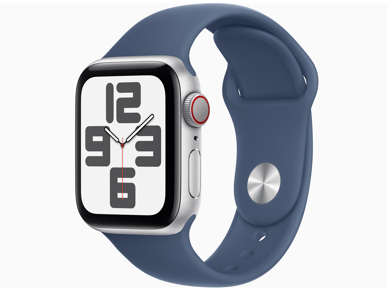 Apple Watch SE 第2世代 GPS+Cellularモデル 40mm MXGF3J/A [シルバー・デニムスポーツバンド S/M]