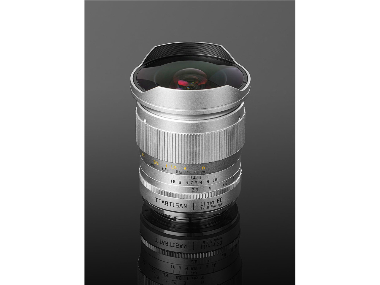 TTArtisan 11mm f/2.8 Fisheye シルバー [ソニーE用]