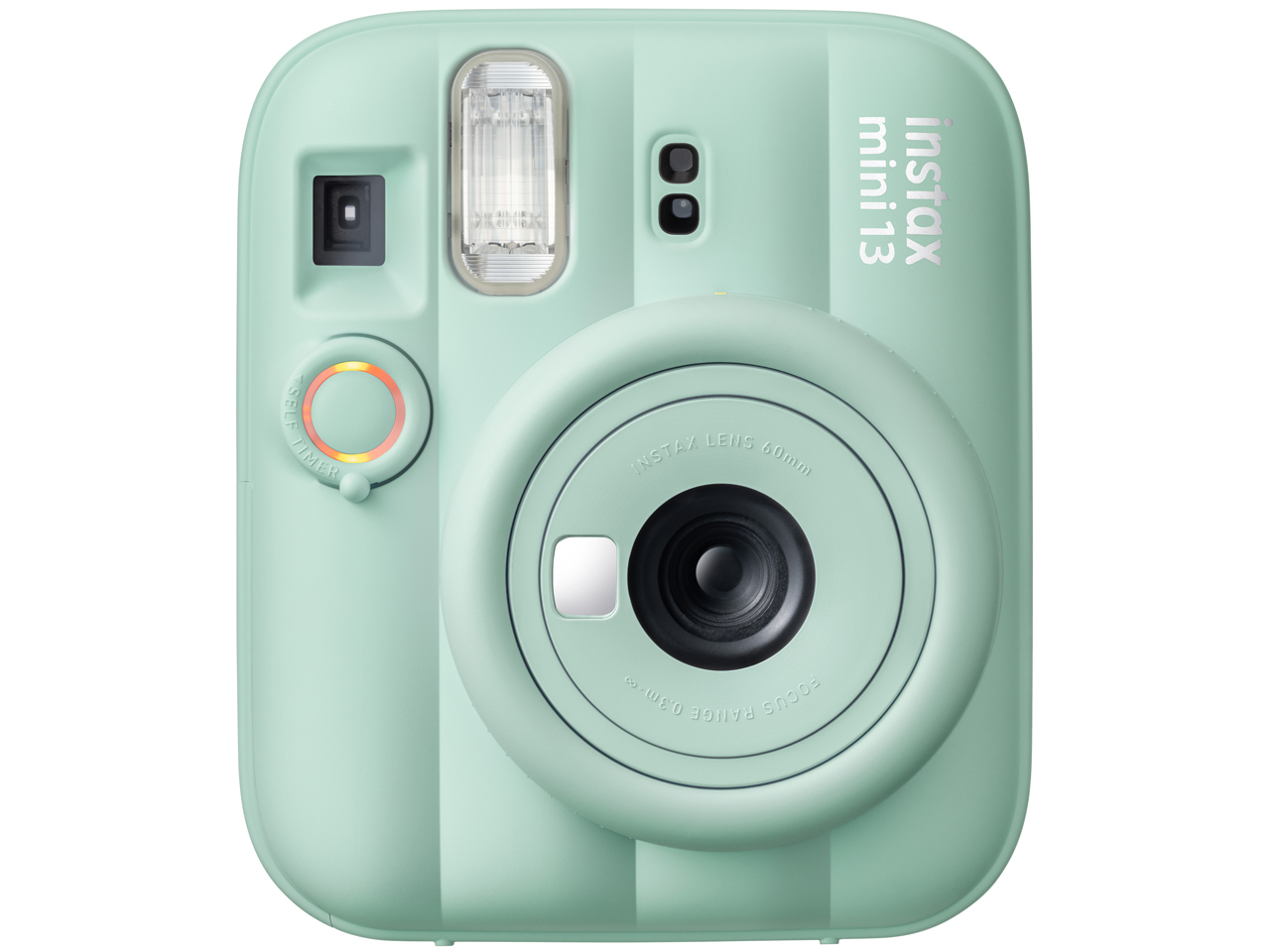 instax mini 13 チェキ [ラグーングリーン]