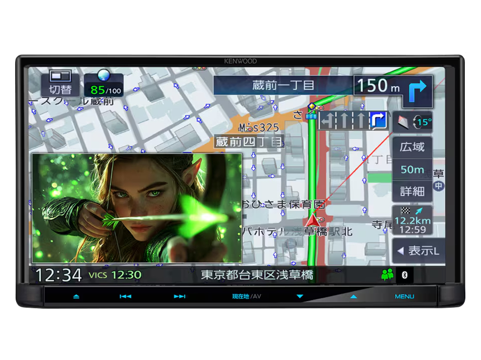 彩速ナビ MDV-L613