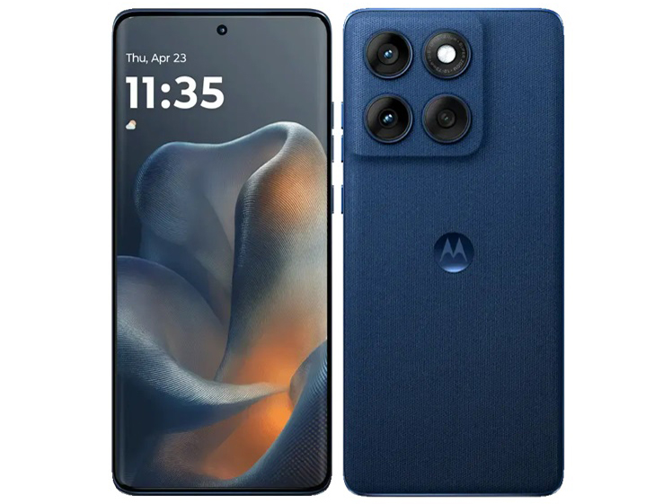 motorola edge 60 [PANTONE Gibraltar Sea(ジブラルタルシーネイビー)] 