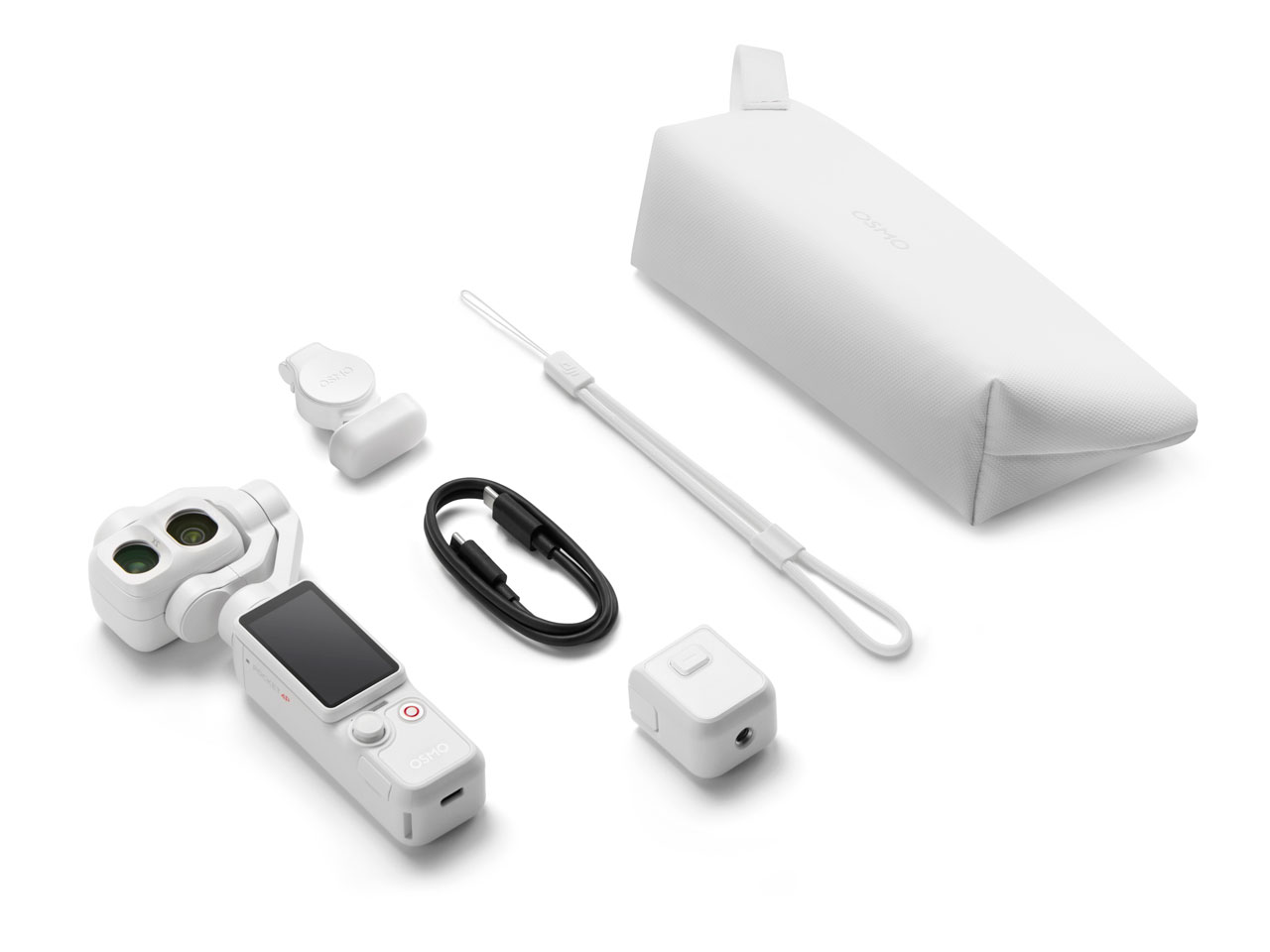 OSMO POCKET 4P スタンダードコンボ [パールホワイト]