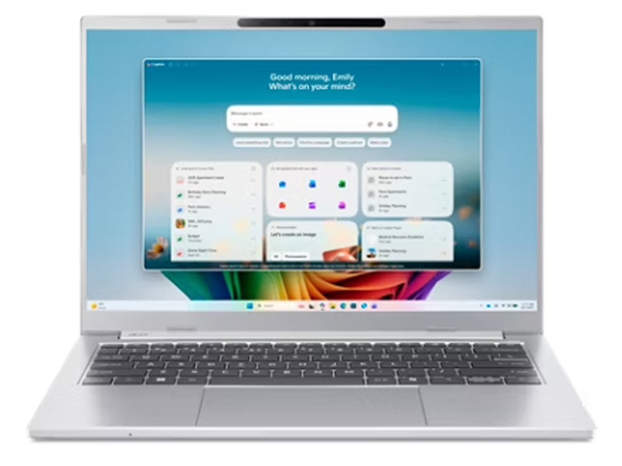 Aspire 14 AI A14-I71M-N73Z [ピュアシルバー]
