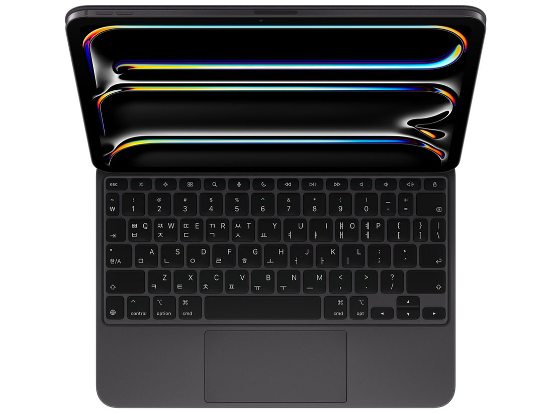 11インチiPad Pro(M4)用 Magic Keyboard 韓国語 MWR23KU/A [ブラック]