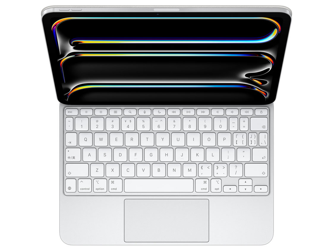 11インチiPad Pro(M4)用 Magic Keyboard 中国語(ピン音) MWR03LC/A [ホワイト]