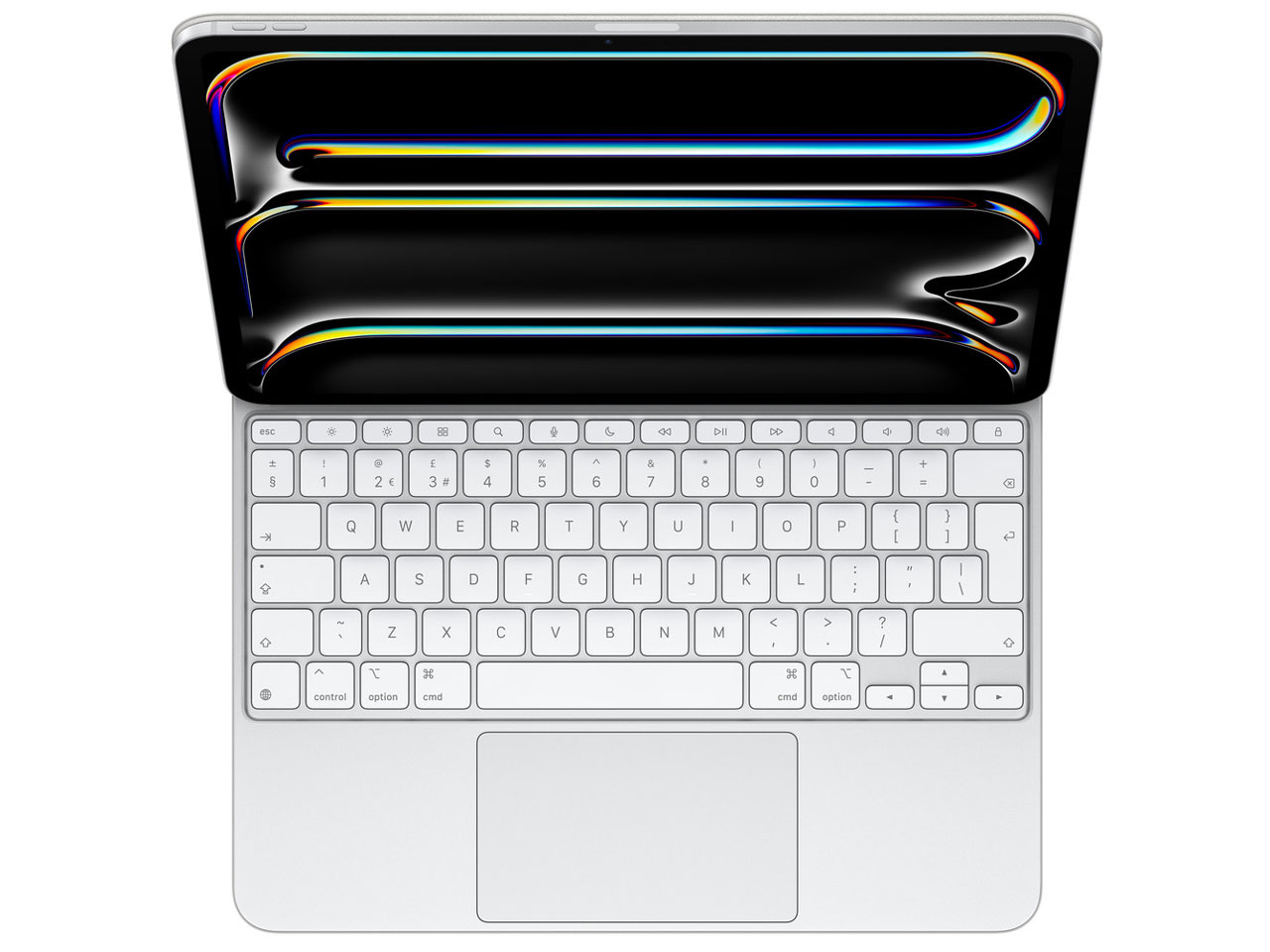 13インチiPad Pro(M4)用 Magic Keyboard 英語(UK) MWR43BX/A [ホワイト]