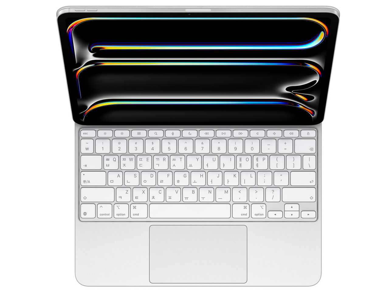 13インチiPad Pro(M4)用 Magic Keyboard 韓国語 MWR43KU/A [ホワイト]