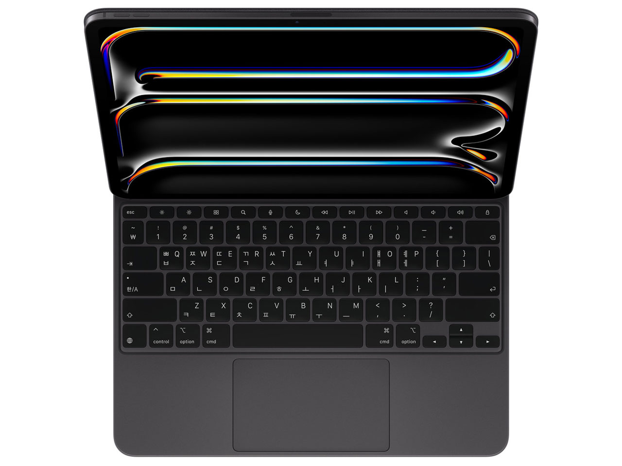 13インチiPad Pro(M4)用 Magic Keyboard 韓国語 MWR53KU/A [ブラック]