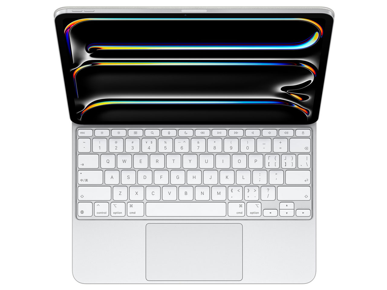 13インチiPad Pro(M4)用 Magic Keyboard 中国語(ピン音) MWR43LC/A [ホワイト]