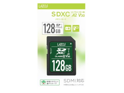 Lazos L-B128SD10-U3V30A2 [128GB]