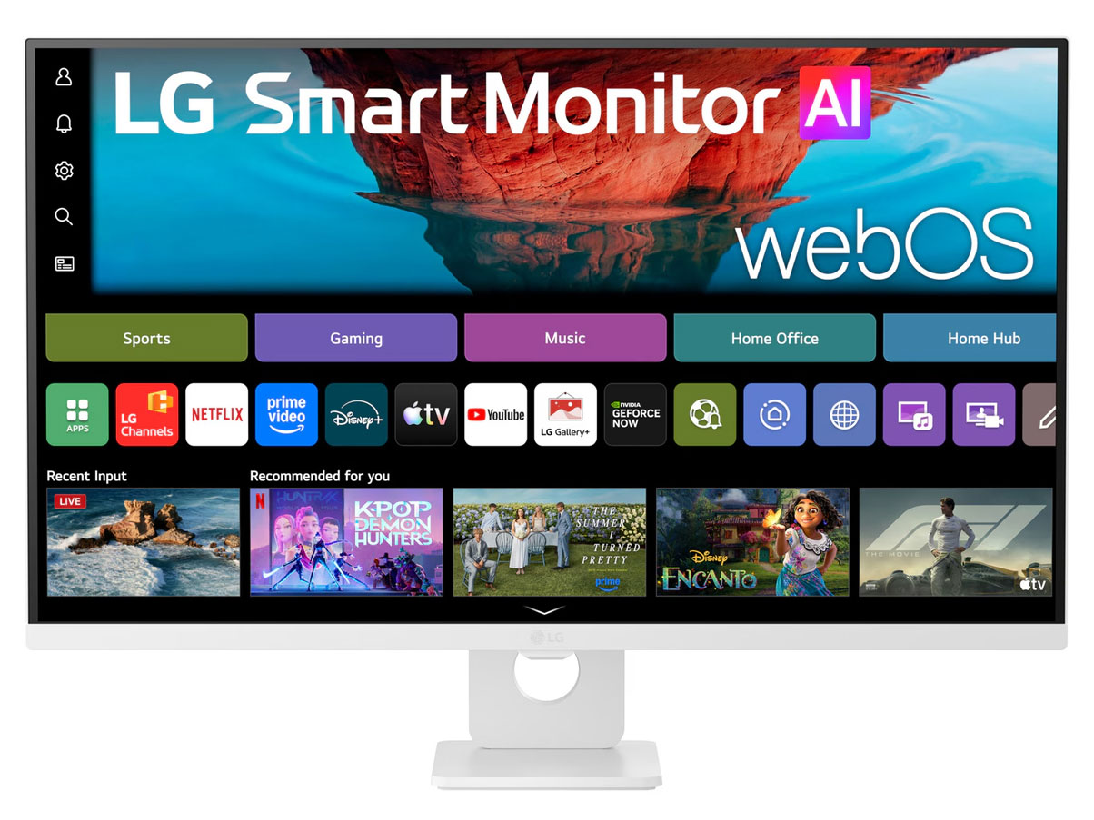 LG Smart Monitor AI 32U721SB-W [31.5インチ]